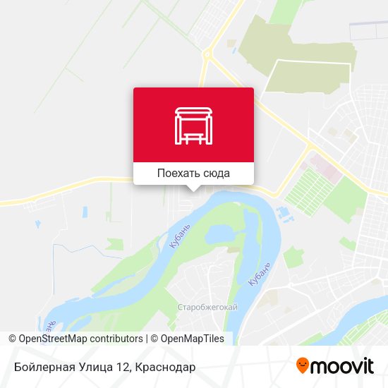 Карта Бойлерная Улица 12