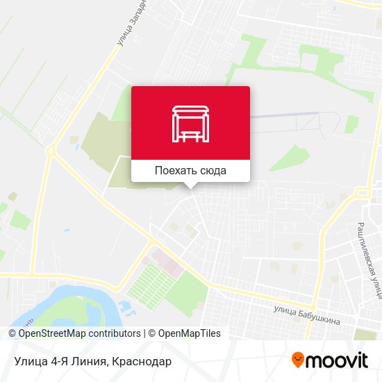Карта Улица 4-Я Линия