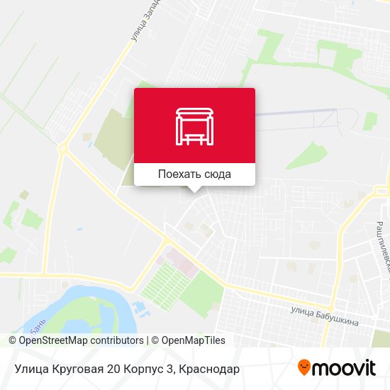 Карта Улица Круговая 20 Корпус 3