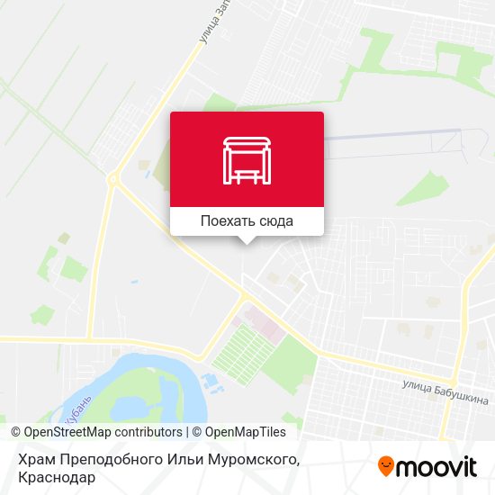 Карта Храм Преподобного Ильи Муромского