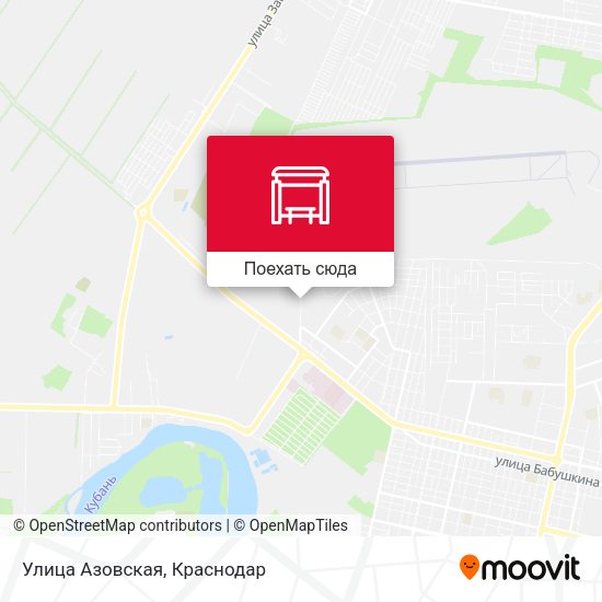 Карта Улица Азовская