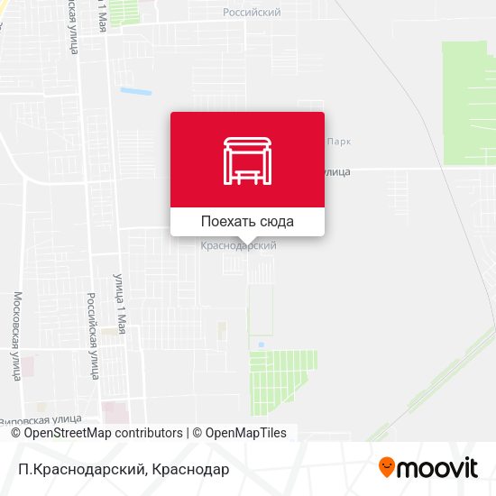 Карта П.Краснодарский