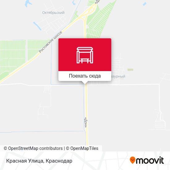 Карта Красная Улица
