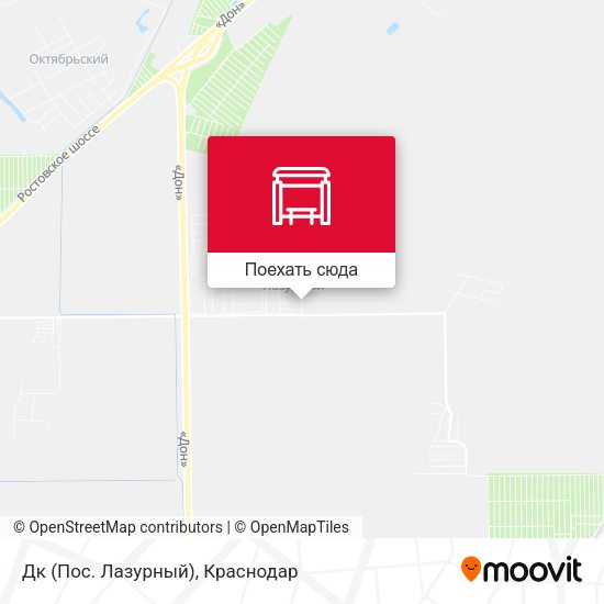 Карта Дк (Пос. Лазурный)
