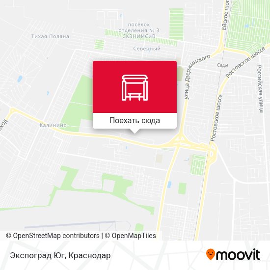 Карта Экспоград Юг