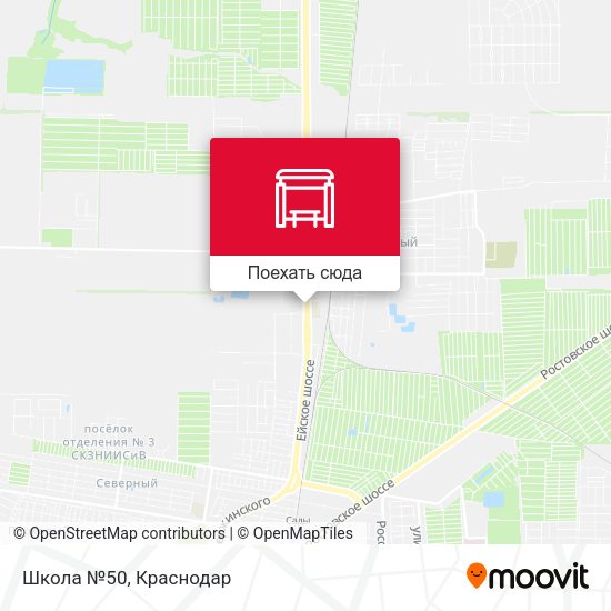 Карта Школа №50