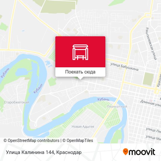 Карта Улица Калинина 144