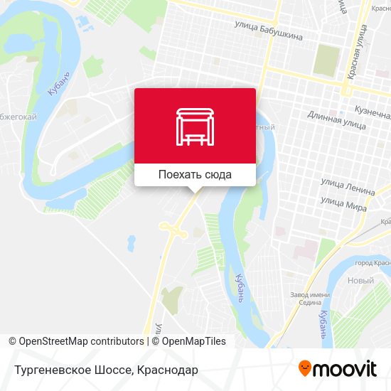 Карта Тургеневское Шоссе