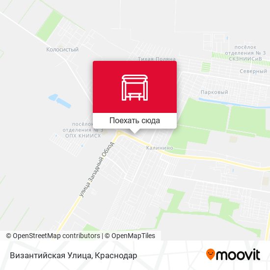 Карта Византийская Улица