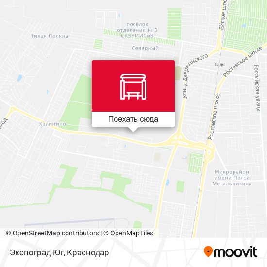 Карта Экспоград Юг
