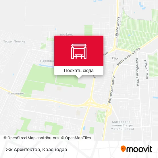 Карта Жк Архитектор