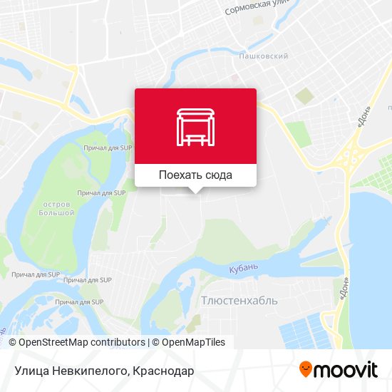Карта Улица Невкипелого
