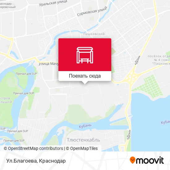 Карта Ул.Благоева