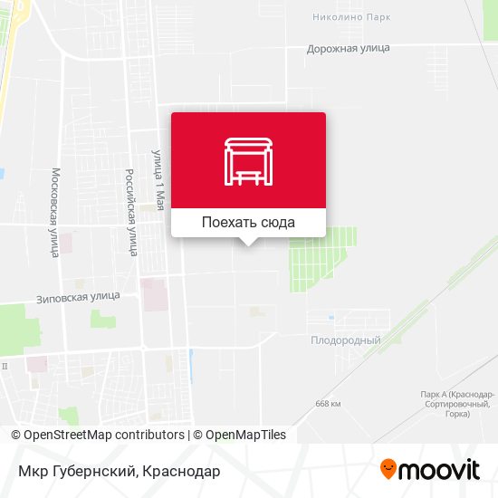 Карта Мкр Губернский
