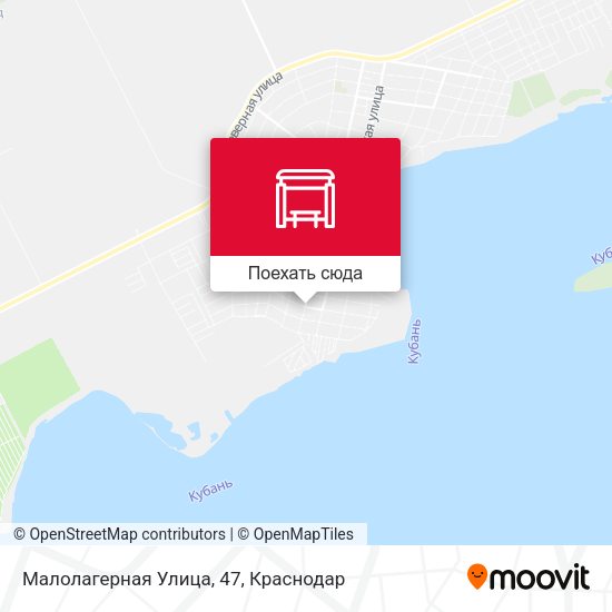 Карта Малолагерная Улица, 47