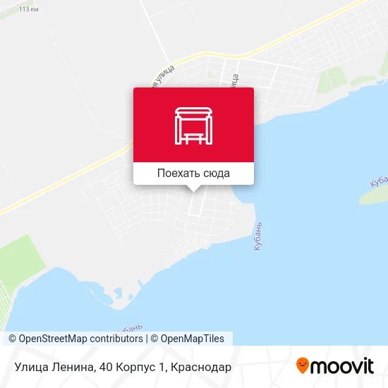 Карта Улица Ленина, 40 Корпус 1
