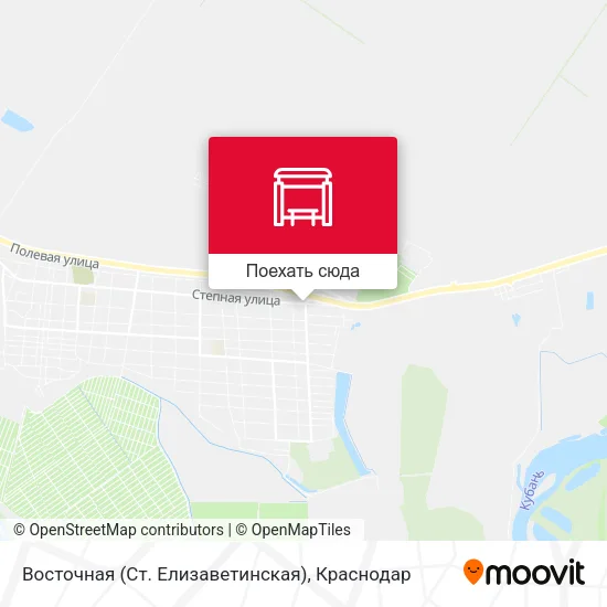 Карта Восточная (Ст. Елизаветинская)