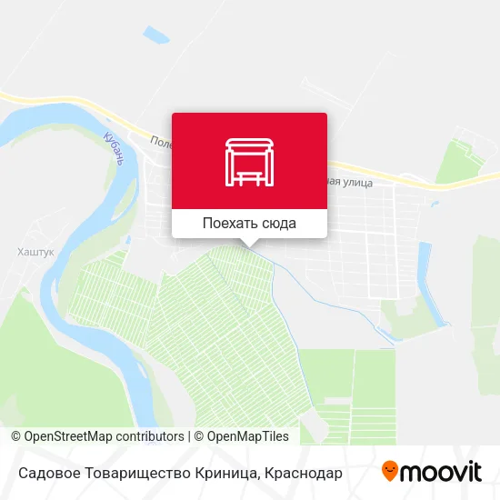 Карта Садовое Товарищество Криница