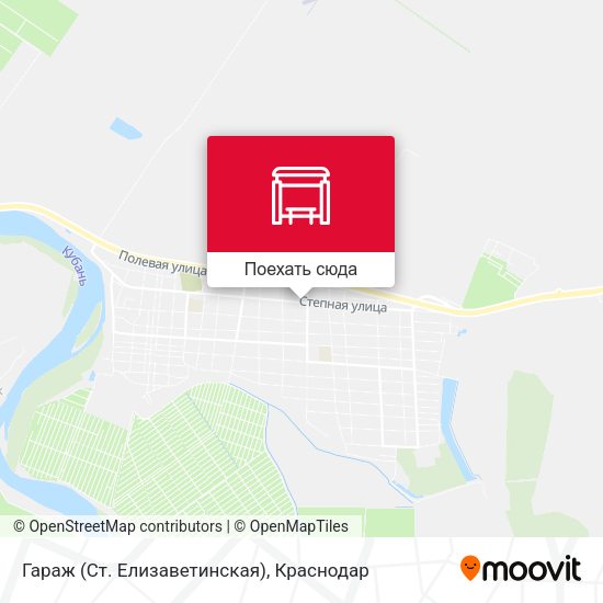 Карта Гараж (Ст. Елизаветинская)