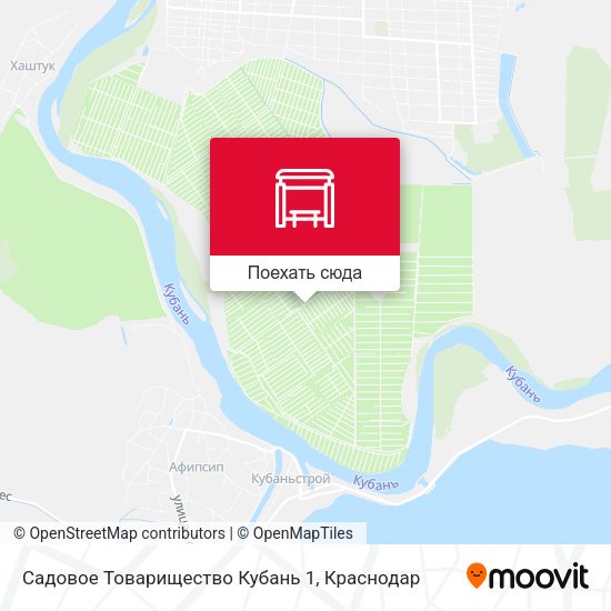 Карта Садовое Товарищество Кубань 1