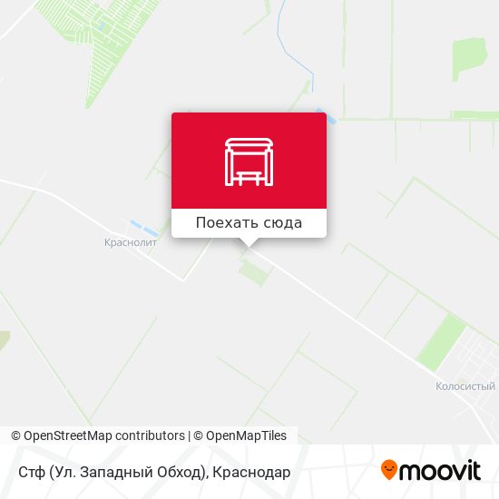 Карта Стф (Ул. Западный Обход)