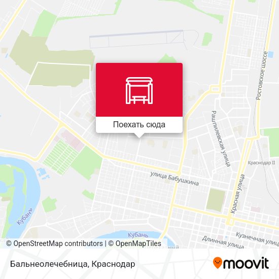 Карта Бальнеолечебница