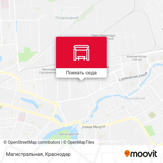 Карта Магистральная