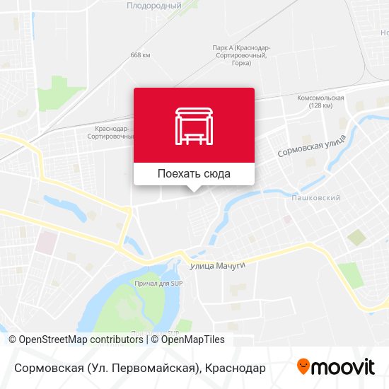Карта Сормовская (Ул. Первомайская)