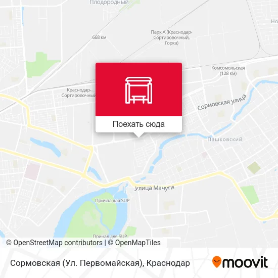 Карта Сормовская (Ул. Первомайская)