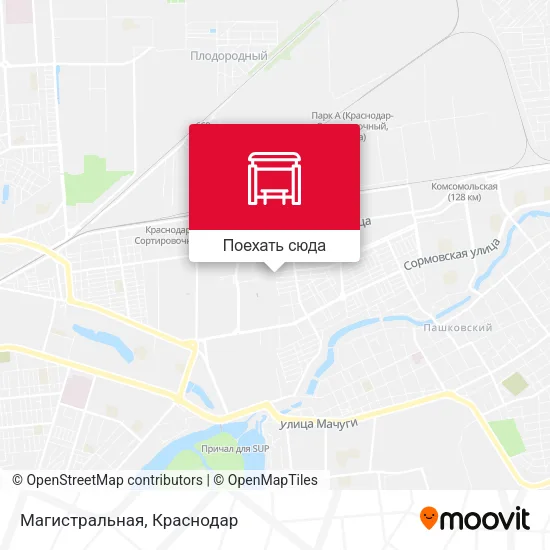 Карта Магистральная