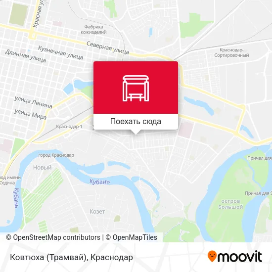 Карта Ковтюха (Трамвай)