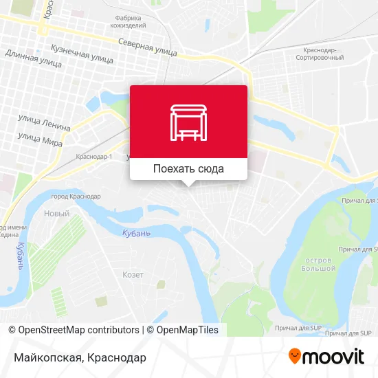 Карта Майкопская