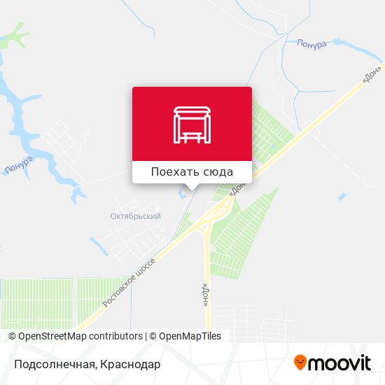 Карта Подсолнечная