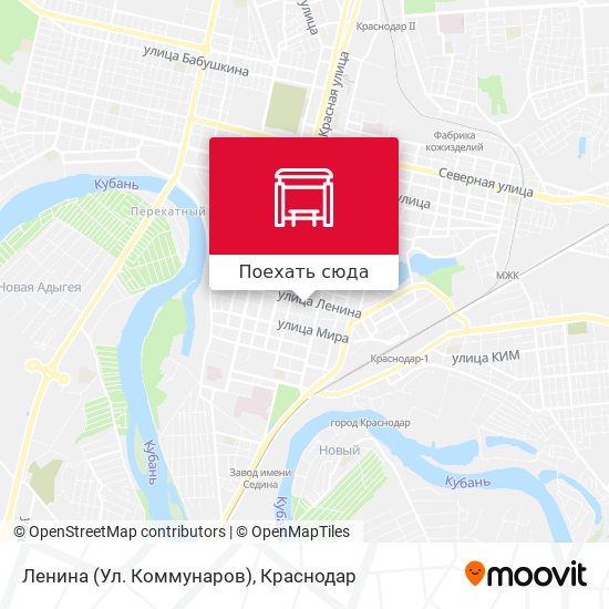 Карта Ленина (Ул. Коммунаров)