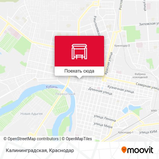 Карта Калининградская