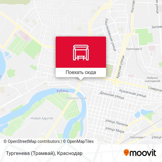 Карта Тургенева (Трамвай)