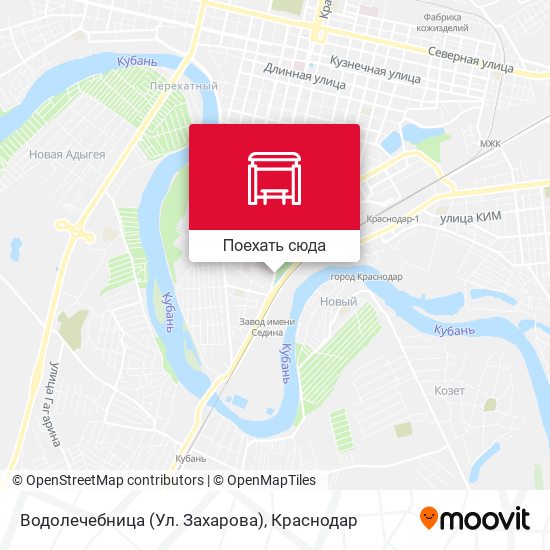 Карта Водолечебница (Ул. Захарова)