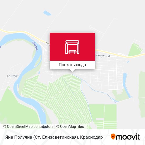 Карта Яна Полуяна (Ст. Елизаветинская)