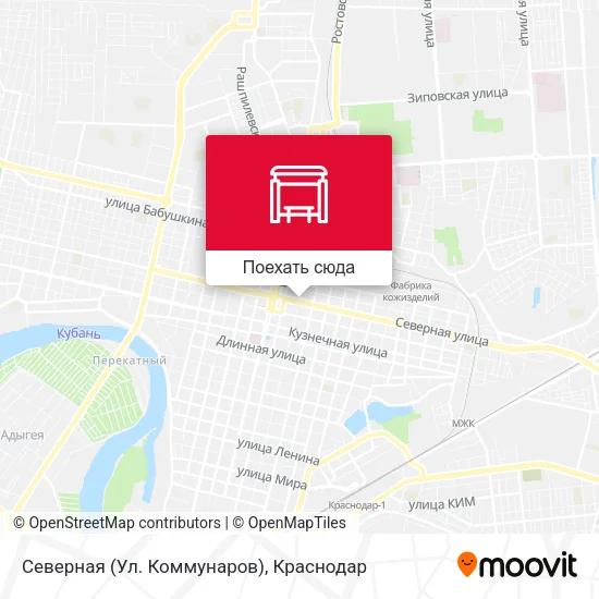 Карта Северная (Ул. Коммунаров)