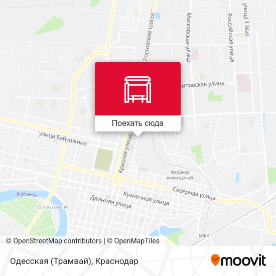 Карта Одесская (Трамвай)