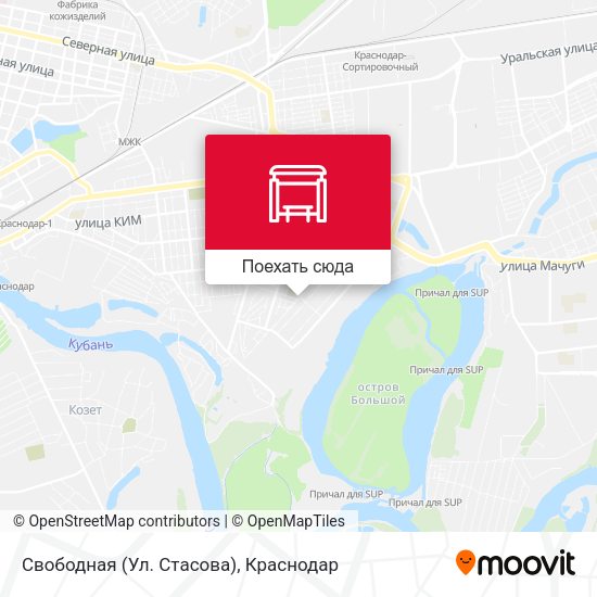 Карта Свободная (Ул. Стасова)