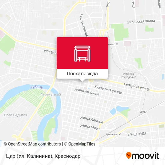 Карта Цкр (Ул. Калинина)