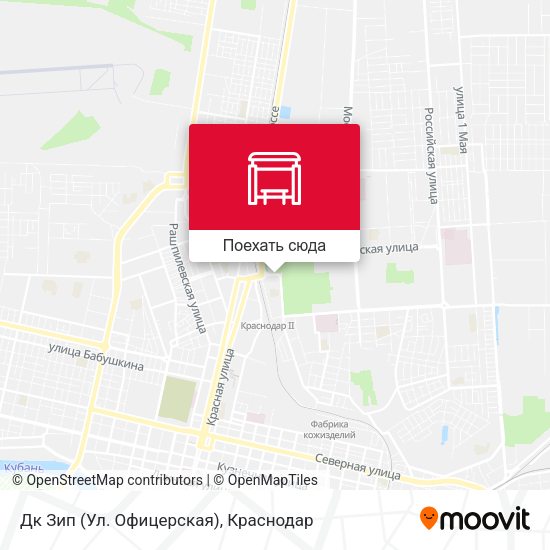 Карта Дк Зип (Ул. Офицерская)