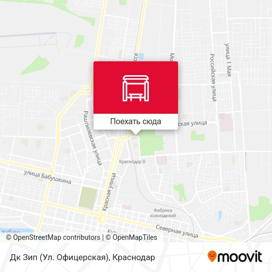 Карта Дк Зип (Ул. Офицерская)