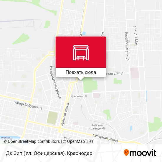 Карта Дк Зип (Ул. Офицерская)