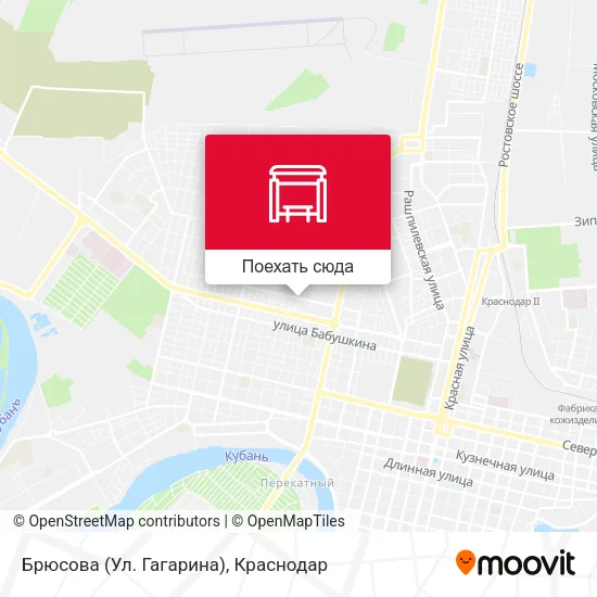 Карта Брюсова (Ул. Гагарина)