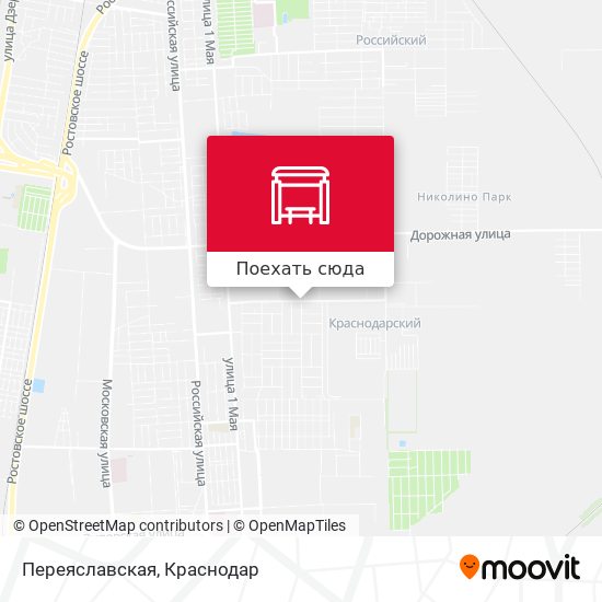Карта Переяславская