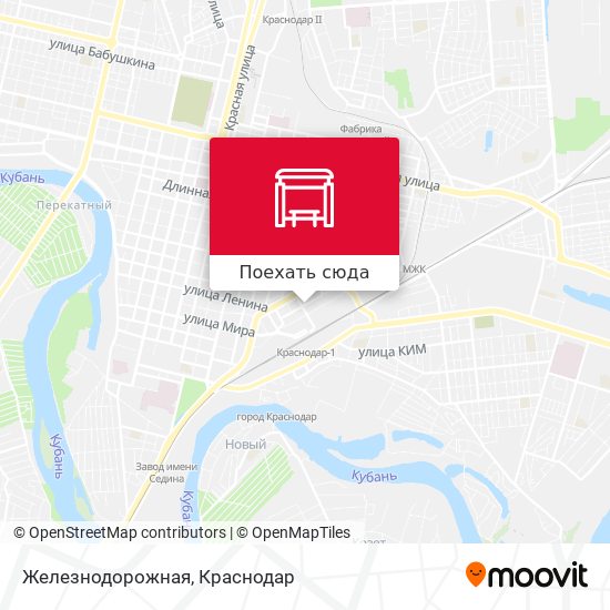 Карта Железнодорожная