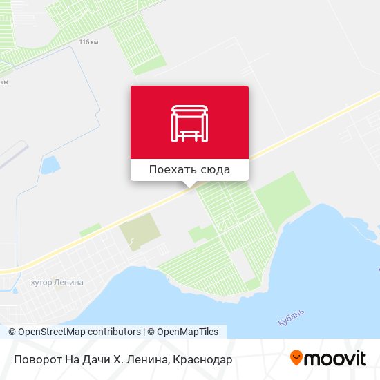 Карта Поворот На Дачи Х. Ленина