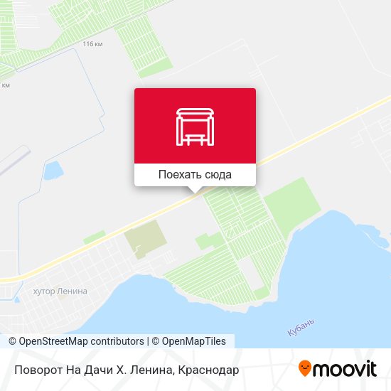 Карта Поворот На Дачи Х. Ленина